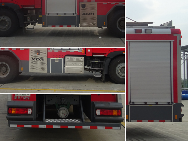 新东日牌YZR5190GXFPM80/H6型泡沫消防车