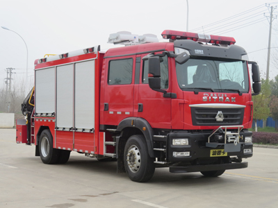 重汽国六抢险救援消防车